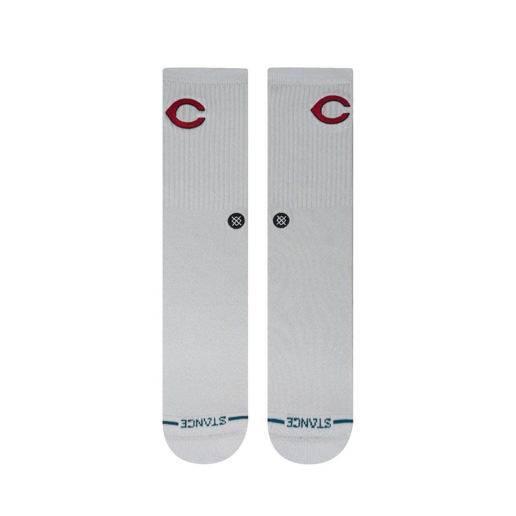 Unisex Cincinnati Reds Stance White Crested Knit Crew Socks