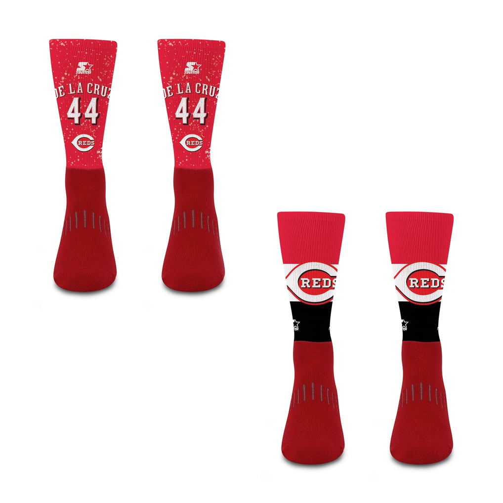 Elly De La Cruz Cincinnati Reds Starter Unisex Jersey Arch Neo Two-Piece Sock Set