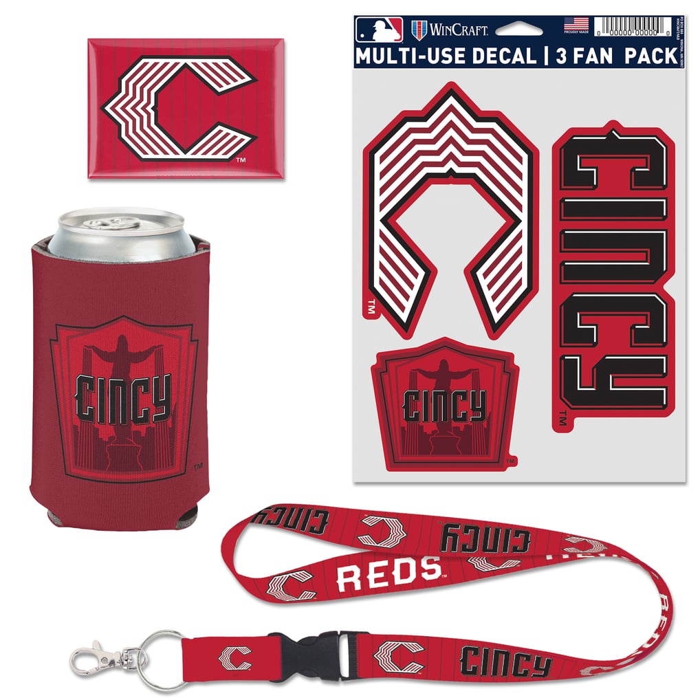 Cincinnati Reds WinCraft 2026 City Connect 4-Piece Fan Pack