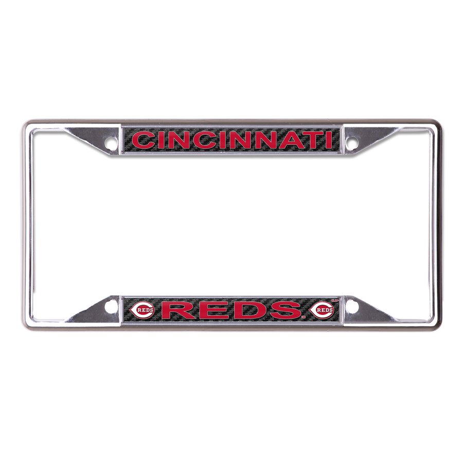 Cincinnati Reds Frame Cincinnati Reds WinCraft Printed Metal License Plate Frame