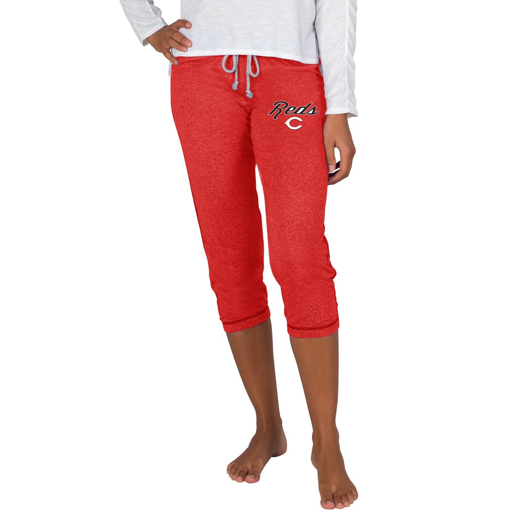  Cincinnati Reds Concepts Sport Women's Quest Knit Capri Pants - Red