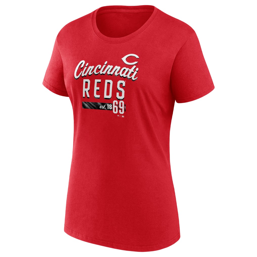 Women's Cincinnati Reds Fanatics Red/White Team T-Shirt Combo Set