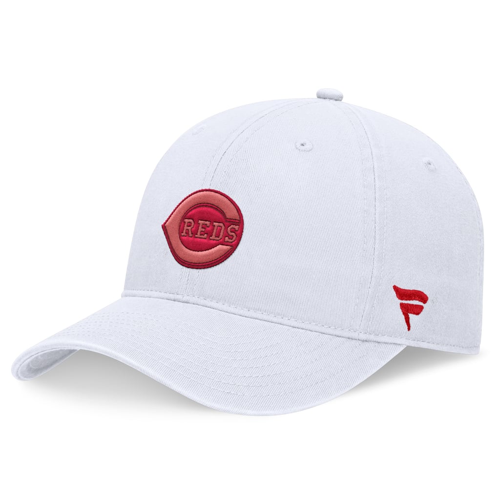 Women's Cincinnati Reds Fanatics White Tonal Adjustable Hat