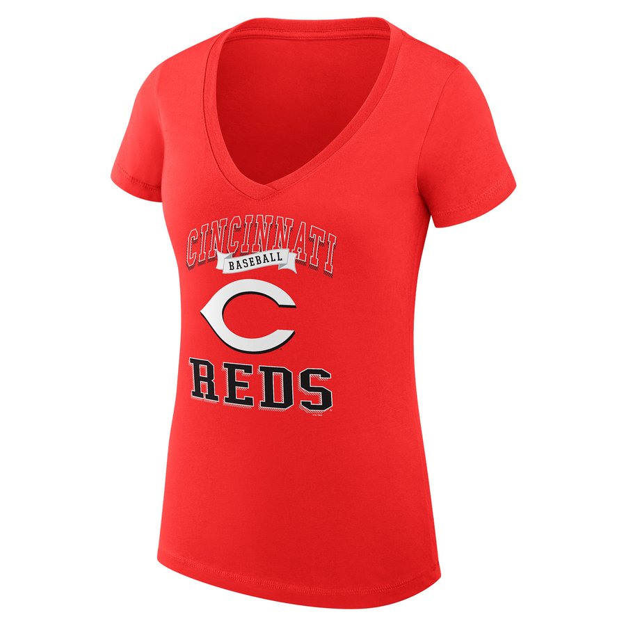 Women's Cincinnati Reds G-III 4Her by Carl Banks Red Super-Slim Fit ...