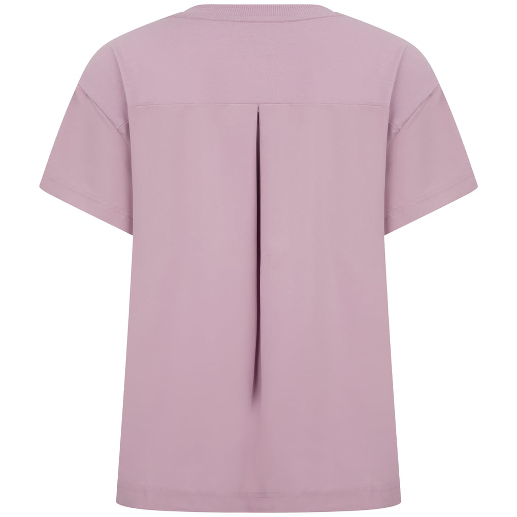  Cincinnati Reds Levelwear Women's Verve Valerie Big Script T-Shirt - Lavender
