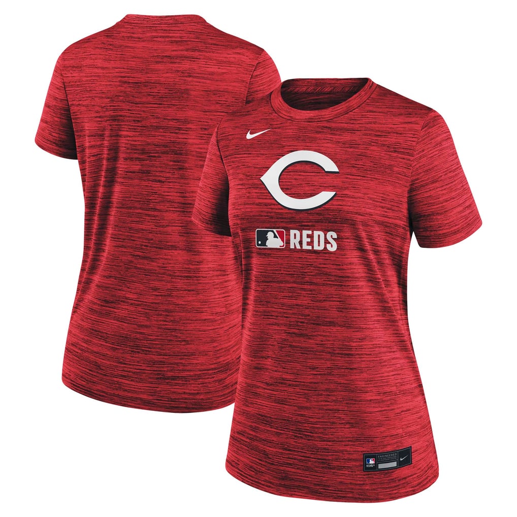 Cincinnati Reds Authentic Collection Women's Cincinnati Reds Nike Red Authentic Collection Velocity Dri-FIT ...