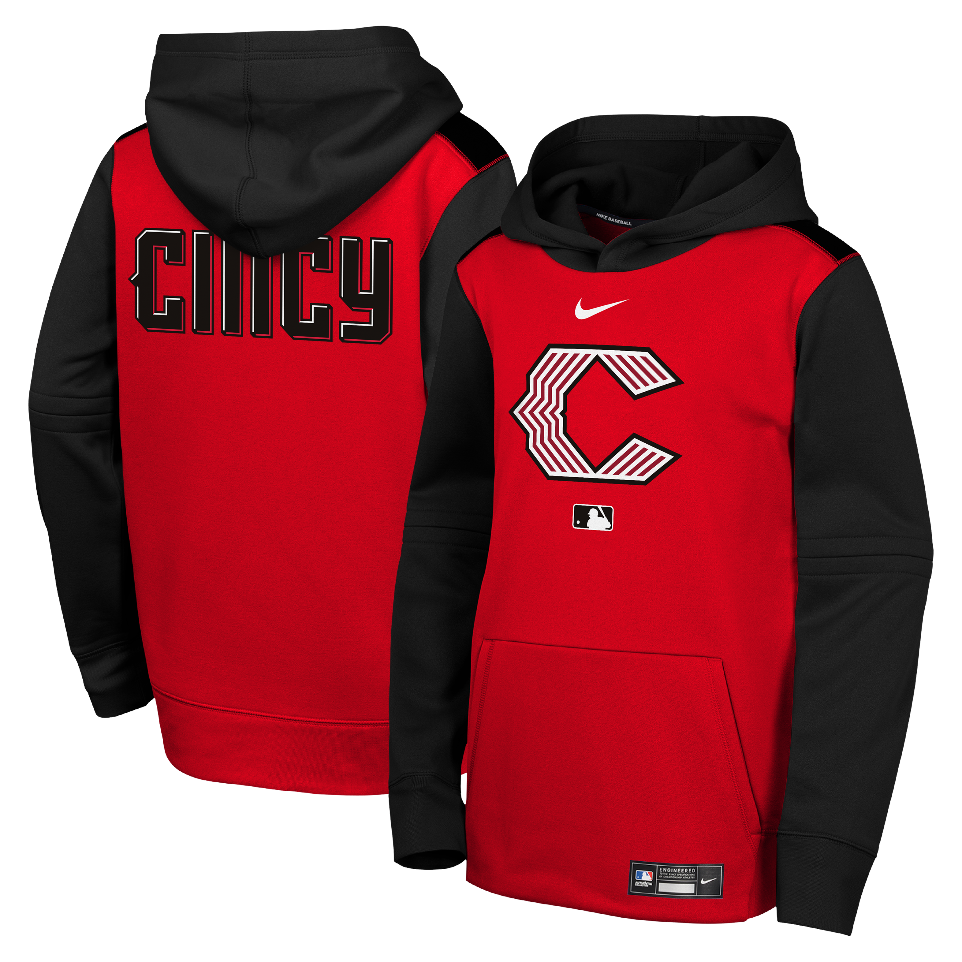 Youth Cincinnati Reds Nike Red/Black 2026 City Connect Authentic 