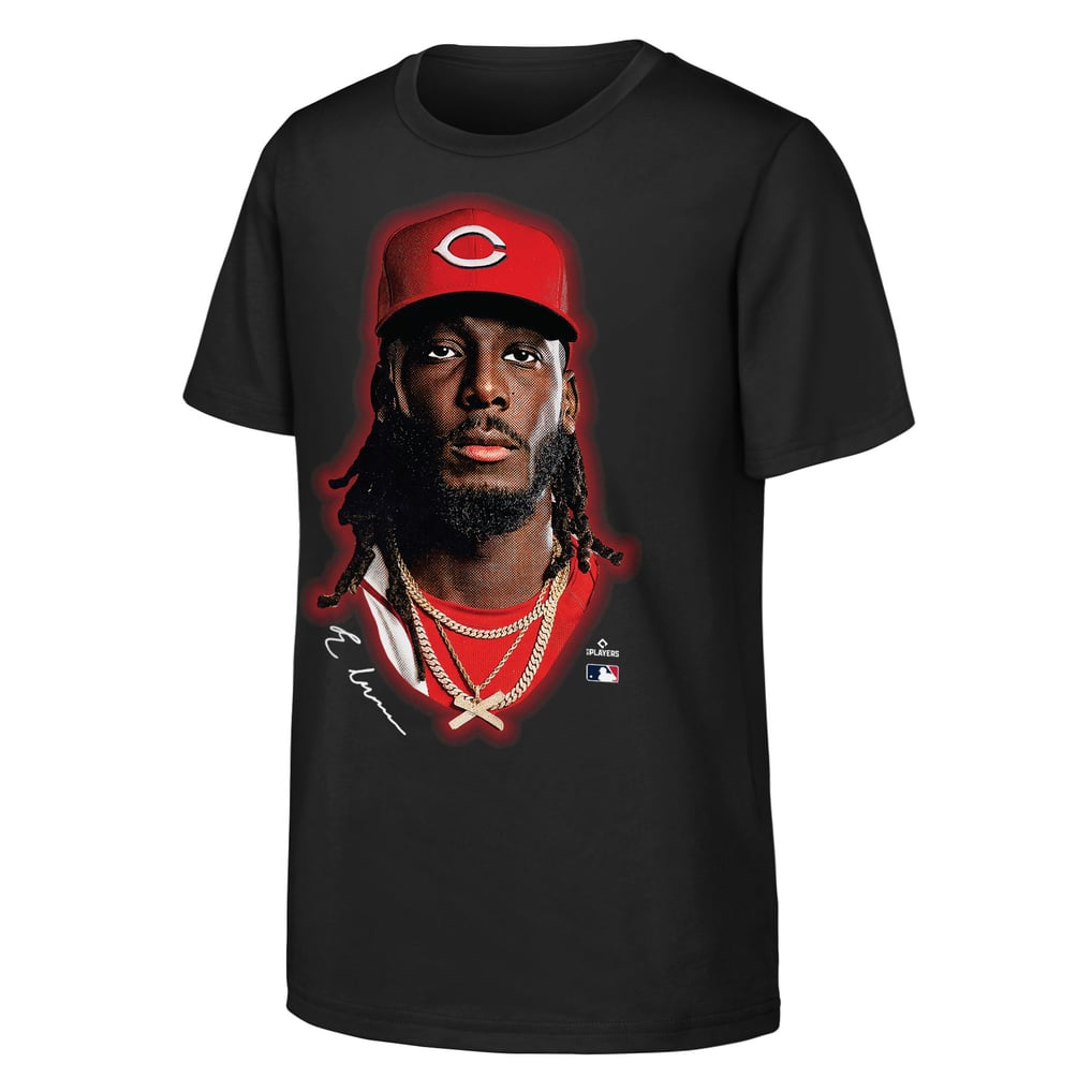 Elly De La Cruz Cincinnati Reds Outerstuff Youth Headliner T-Shirt - Black
