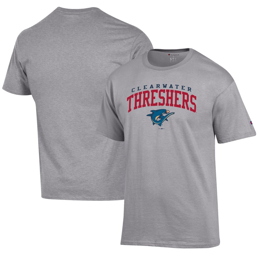Clearwater Threshers Champion Jersey T-Shirt - Gray