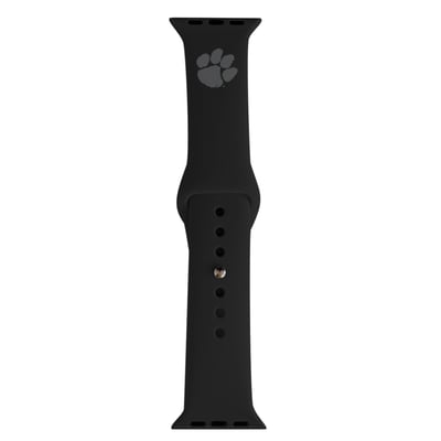 Clemson Tigers 38/40mm Apple Watch Band - Black