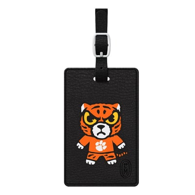Clemson Tigers Classic Tokyodachi Bag Tag - Black