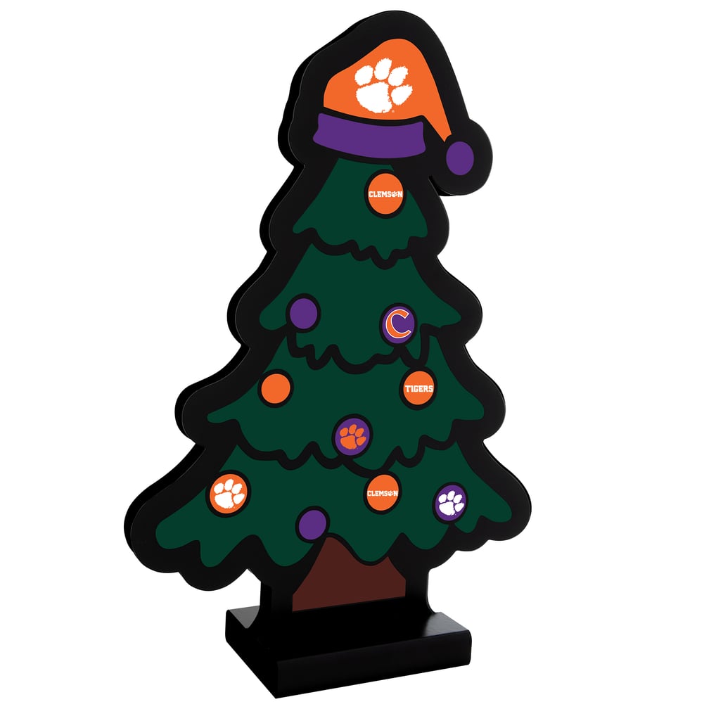Clemson Tigers 12" Christmas Tree LED Infinity Light