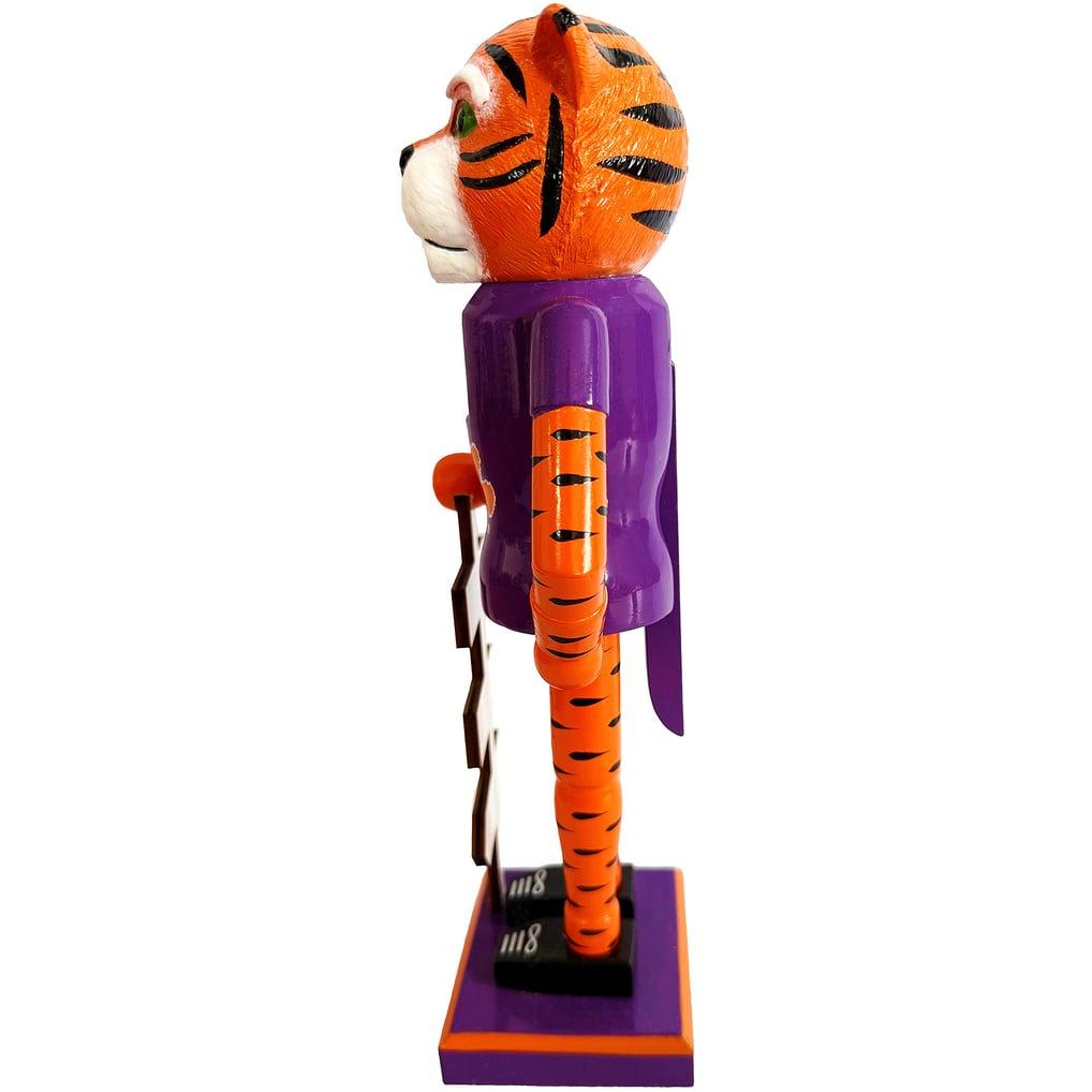 Clemson Tigers 12" Mascot Nutcracker