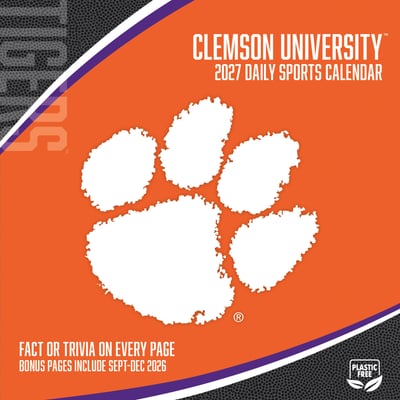 Clemson Tigers 2027 Box Calendar
