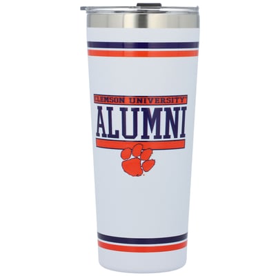 Clemson Tigers 24oz. Alumni Stainless Steel Tumbler