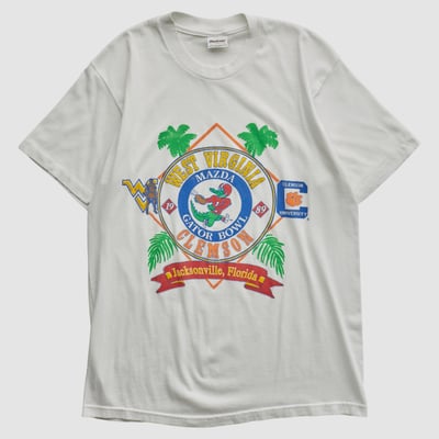 Clemson Tigers Stedman 1989 T-shirt - White - M by Fanatics Real Vintage
