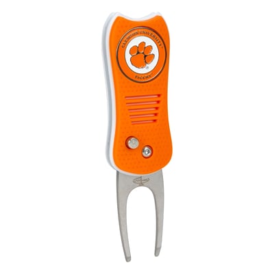 Clemson Tigers Switchblade Divot Tool With Magnetic Ball Marker