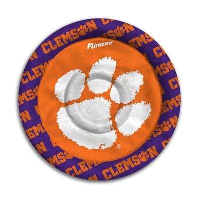 Clemson Tigers Fanpoint Flimzee Bean Bag Flying Disc