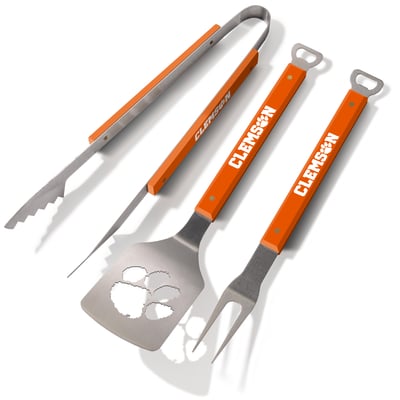 Clemson Tigers Fanpoint Spirit Series 3-Piece BBQ Set