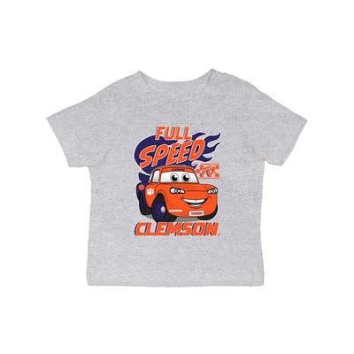 Clemson Tigers Vive La Fete Infant Full Speed T-Shirt - Gray