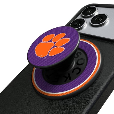 Clemson Tigers Keyscaper PopSockets Magnetic Phone Grip & Stand