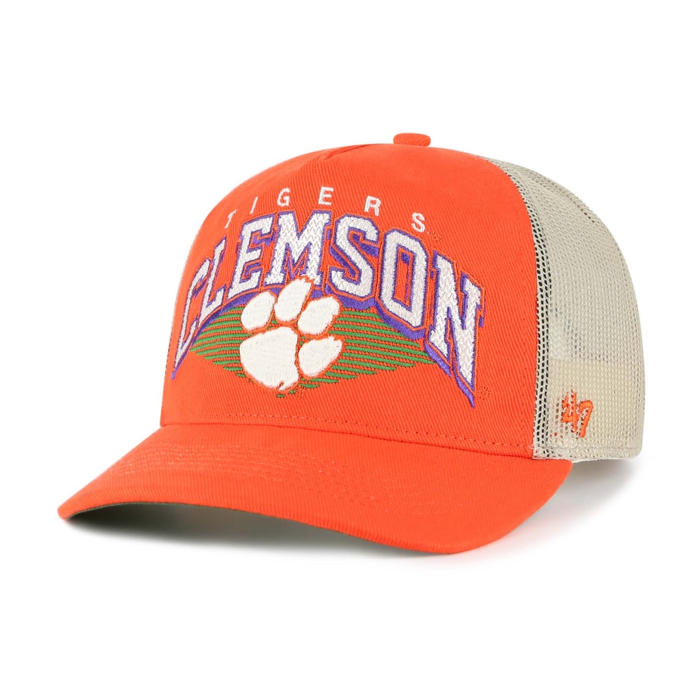  Clemson Tigers '47 Pomona Mesh Hitch Adjustable Trucker Hat  - Orange