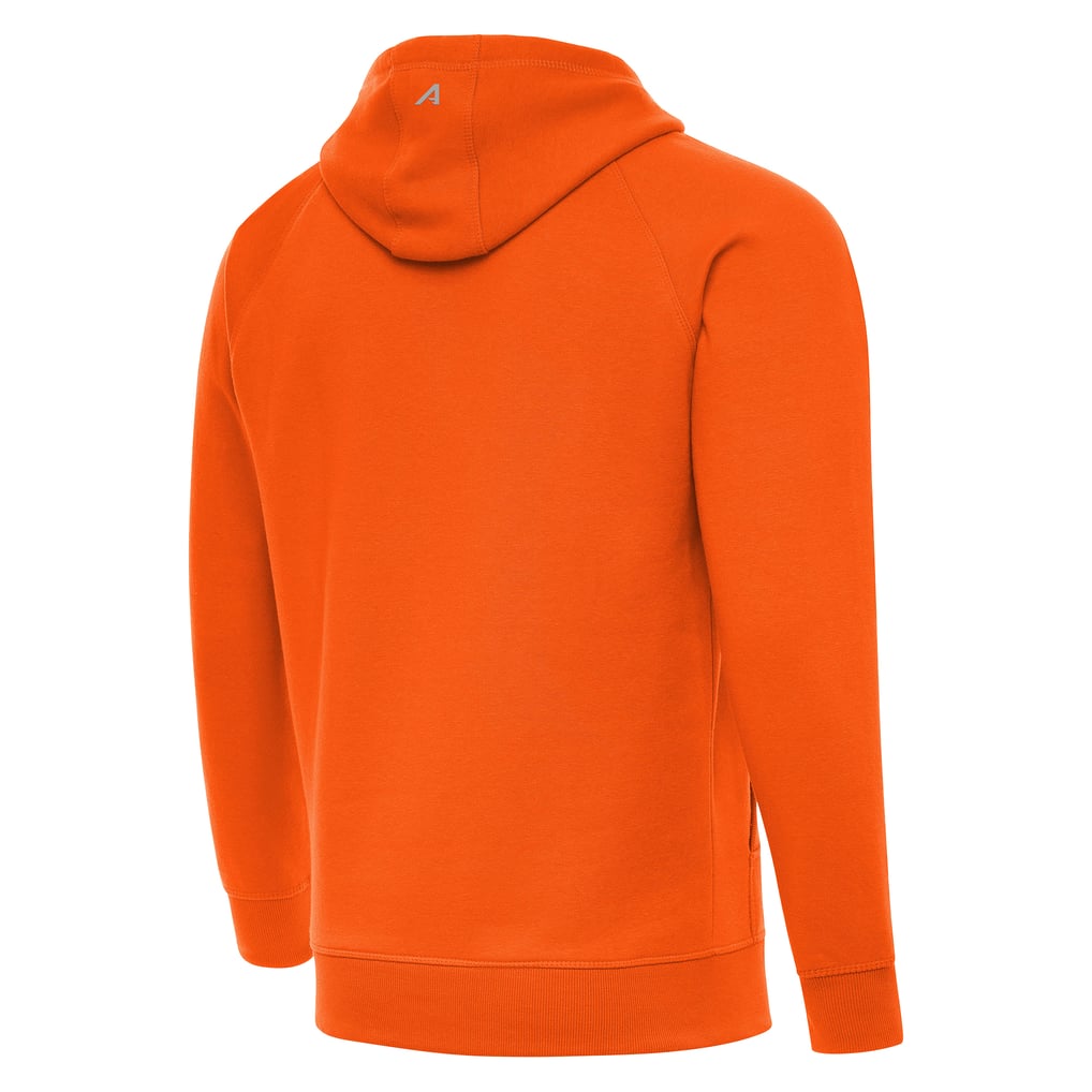 Antigua Clemson Standing Tiger Golf Victory Pullover Hoodie - Orange