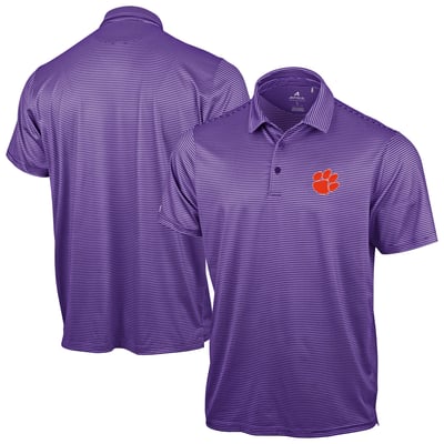 Clemson Tigers Antigua Lineage Polo - Purple