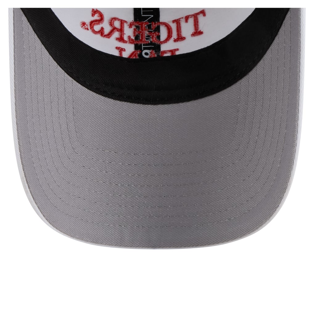 Clemson Tigers New Era Fan 9TWENTY Adjustable Hat - White
