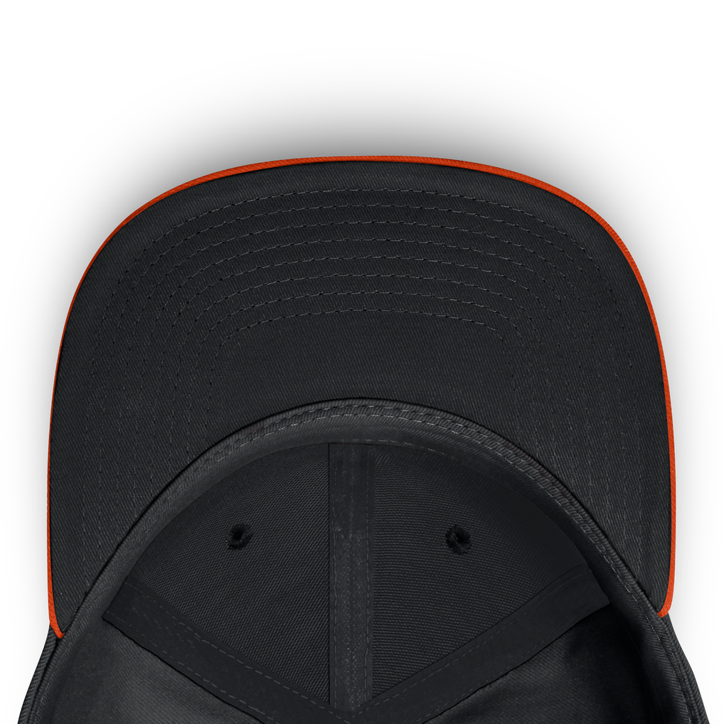 Clemson Tigers Nike Dri-FIT Primetime Script Fitted Hat - Black
