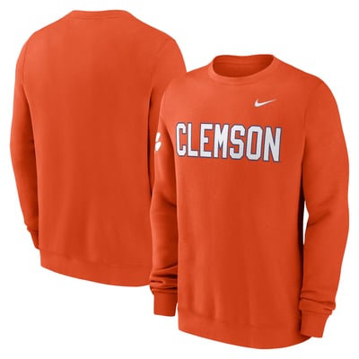 Clemson Tigers Nike 2024 Sideline Dabo Pullover Sweatshirt - Orange