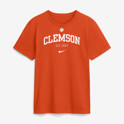Clemson Tigers Nike Academic Arch T-Shirt - Orange
