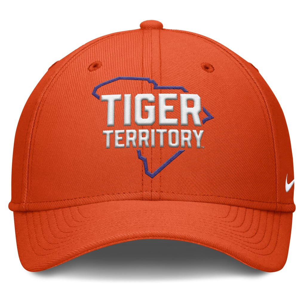 Clemson Tigers Nike Local Swoosh Flex Hat - Orange