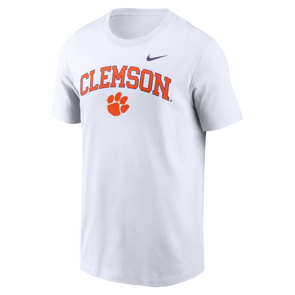 Clemson Tigers Nike Blitz 2-Hit T-Shirt - White