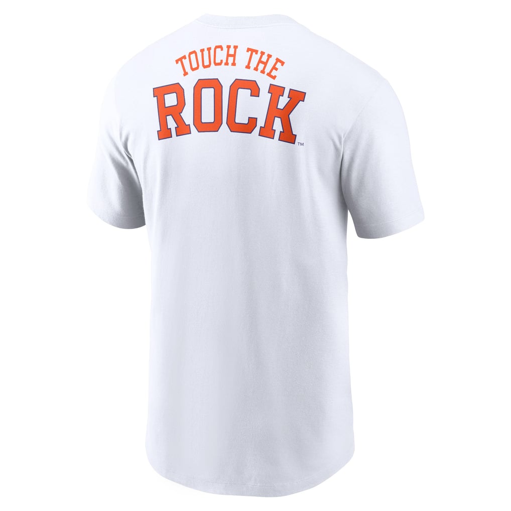Clemson Tigers Nike Blitz 2-Hit T-Shirt - White
