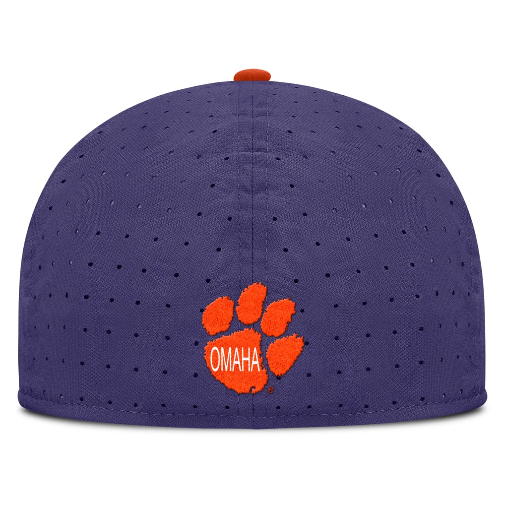 Clemson Tigers Nike Dugout True Dri-FIT Fitted Hat - White