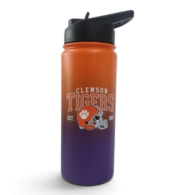 Clemson Tigers Pegasus 20oz Stainless Steel ProFlip Water Bottle