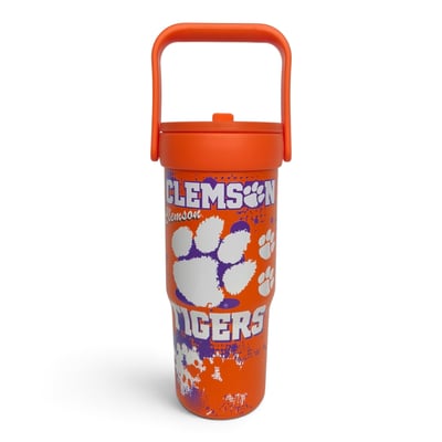 Clemson Tigers Pegasus 32oz. Conference Commotion Stainless Steel ProCarry Tumbler