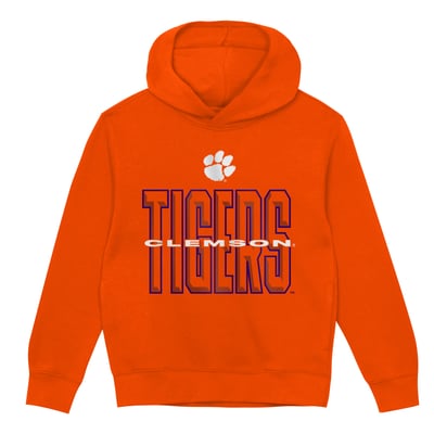 Clemson Tigers Outerstuff Preschool Field General Fleece Hoodie - Orange