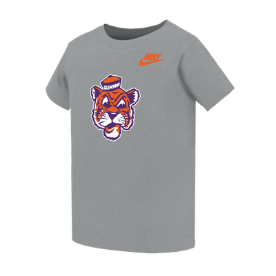 Clemson Tigers Nike Toddler Vintage Core Cotton T-Shirt - Gray