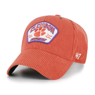 Clemson Tigers '47 Unisex Accordia Corduroy MVP Adjustable Hat - Orange