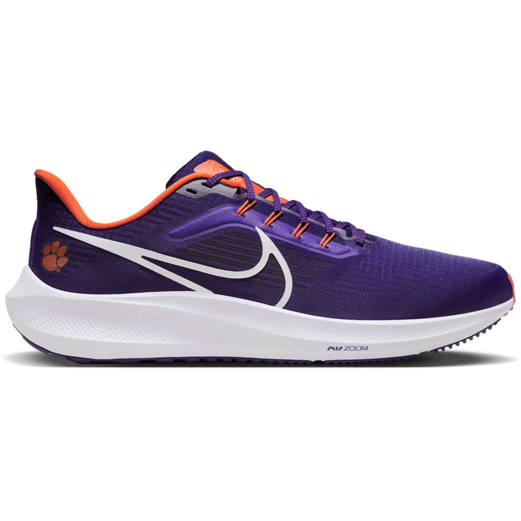 Nike Air Zoom Pegasus 39 Running Shoes Men 15 Purple Clemson Tigers Team Issue Nike Air Zoom Pegasus 39 Clemson Tigers Shoes Purple DR1961  main image 2