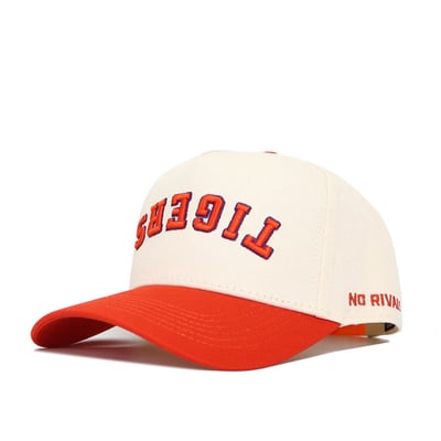 Clemson Tigers No Rivals Unisex Upside Down Classic Colors Adjustable Hat - Natural/Orange