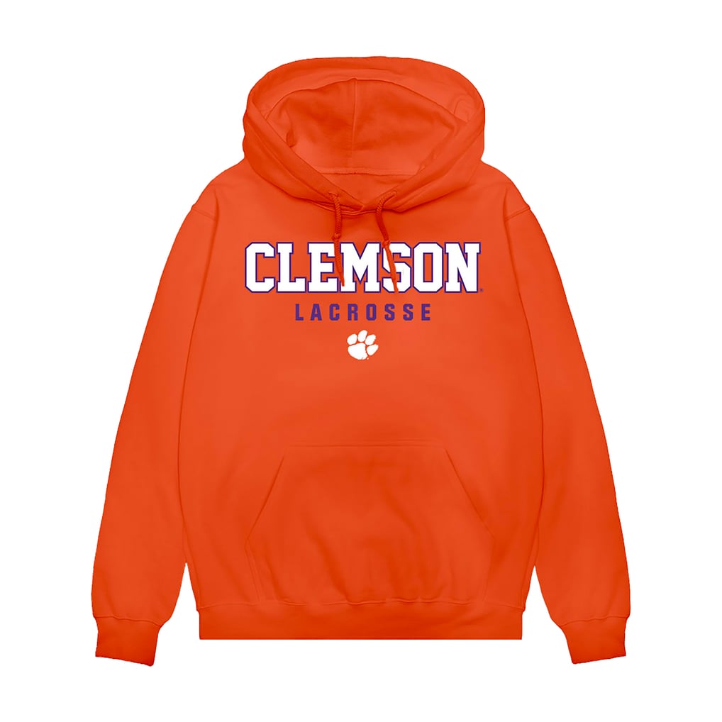Clemson Tigers Unisex NIL Pick-A-Player Women's Lacrosse Pullover Hoodie - Orange