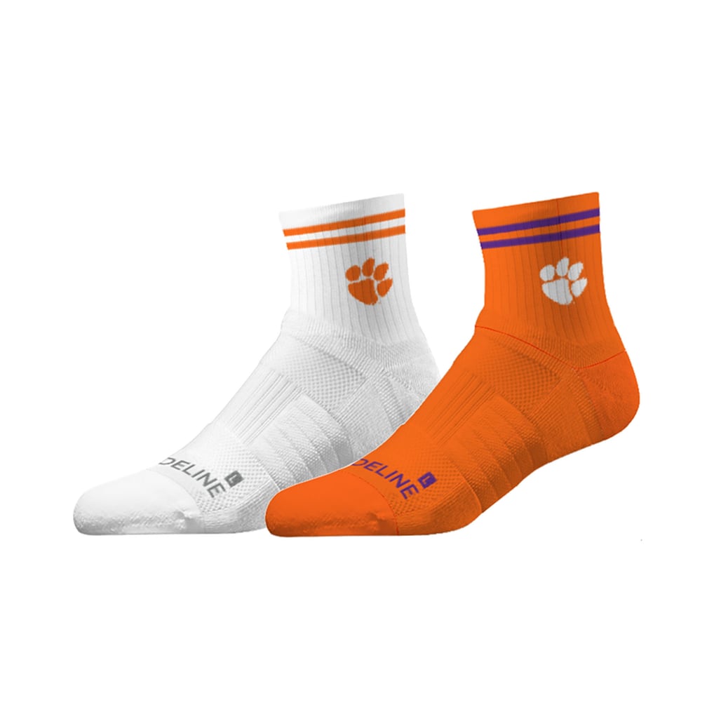 Clemson Tigers Strideline Unisex Premium Knit 2-Pack Half Calf Socks Set