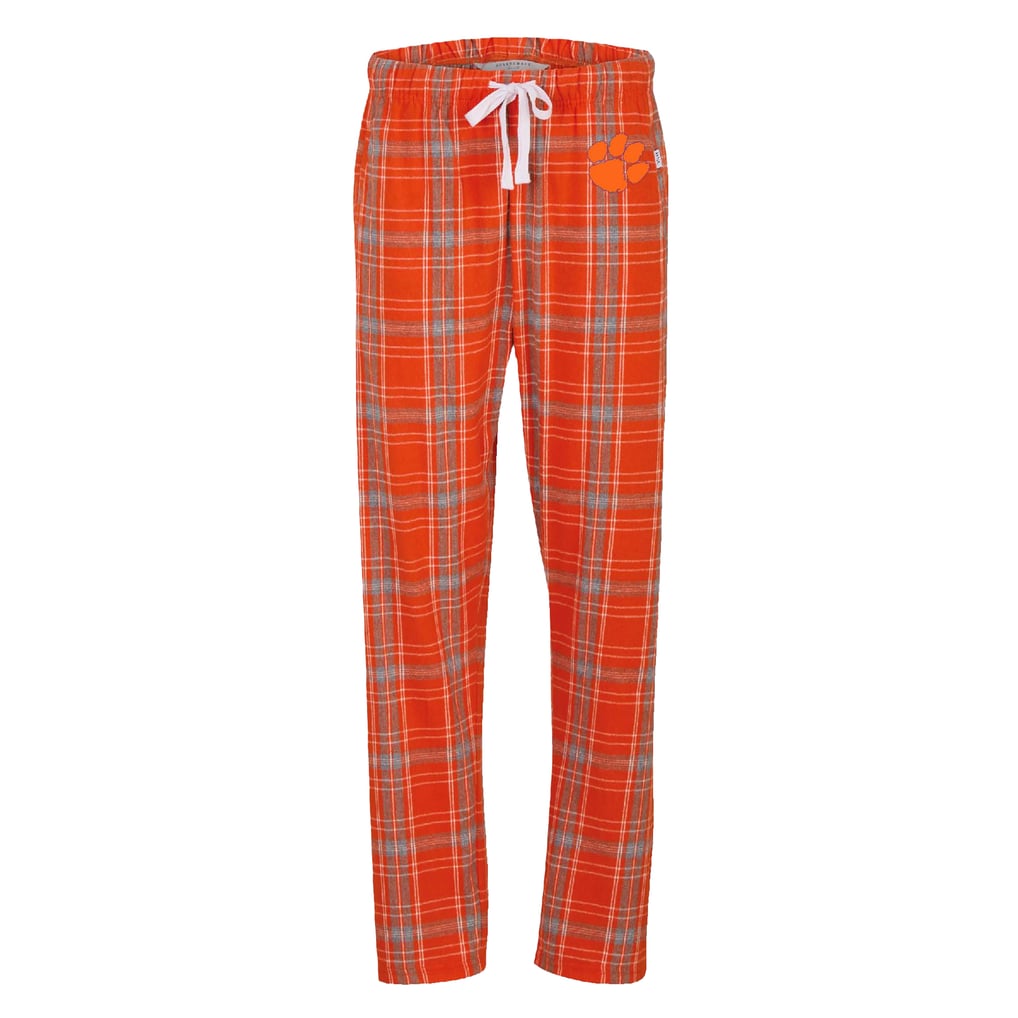 Clemson Tigers Boxercraft Women's Haley Flannel Pants -  Orange