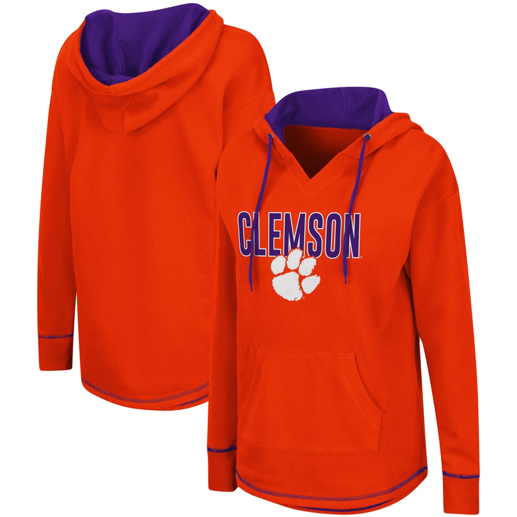 Clemson Tigers Colosseum Women's Tunic Pullover Hoodie - Orange