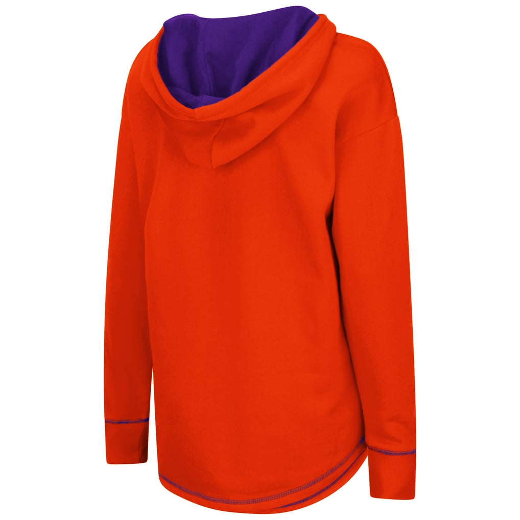 Clemson Tigers Colosseum Women's Tunic Pullover Hoodie - Orange
