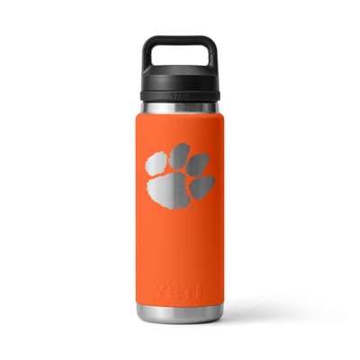 Clemson Tigers YETI 26oz. Rambler Chug Water Bottle