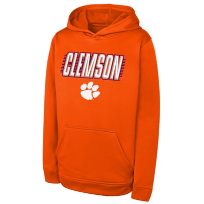 Clemson Tigers Outerstuff Youth Sack Party Performance Hoodie - Orange